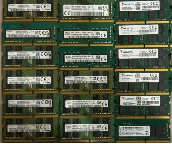 Memória ddr4 16gb 3200 mHz