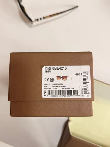 Óculos de Sol Burberry BE4216 Original Tartaruga Marrom com Caixa e Case