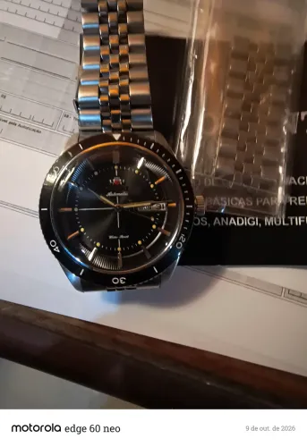 Relógio Orient yn6 100m Semi Novo!