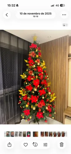 Árvore de Natal 1.80m