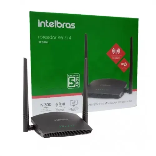 Roteador Intelbras RF 301K 300 MBPS
