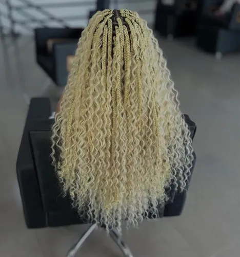 Trança gipsy braids R$ 400,00