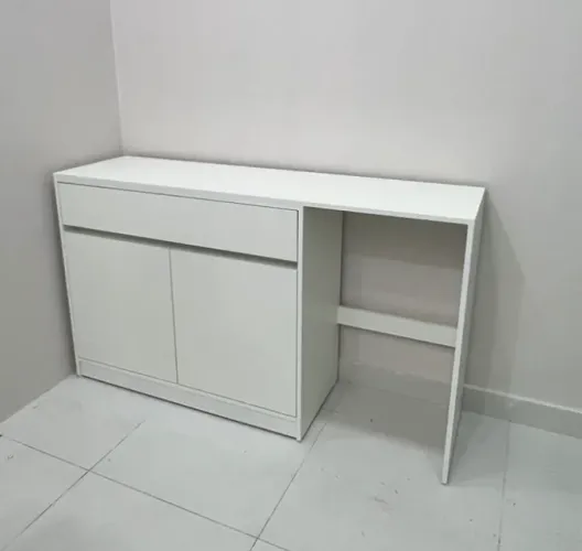 Bancada com vidro