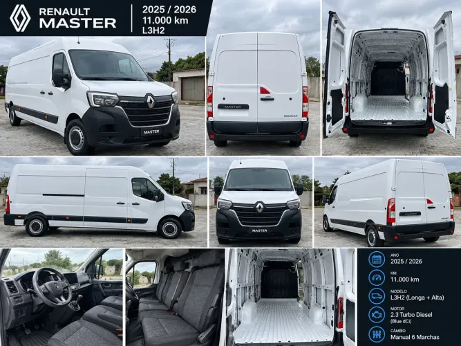 Renault Master 2.3 DCI Extra Furgão 16V Diesel 2025
