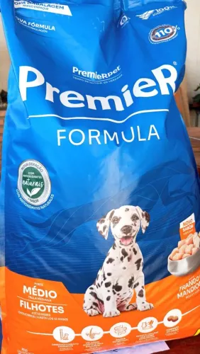 Ração premiere formula raças médias filhotes 20kg
