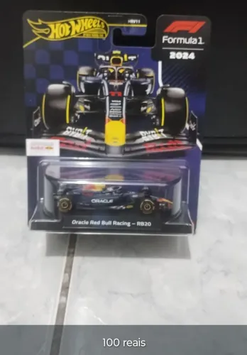 Fórmula 1 100 reais hot wheels 