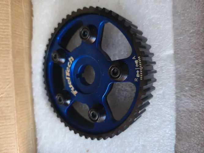 Polia regulável comando Fueltech VW AP 2.0 16v ou 20v
