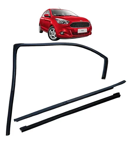 Kit Borracha Porta Traseira Ford Ka Hatch 1.0 2015