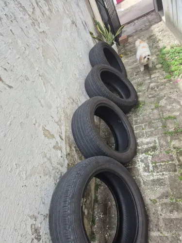 Vendo 4 pneus 225 55 18 usados