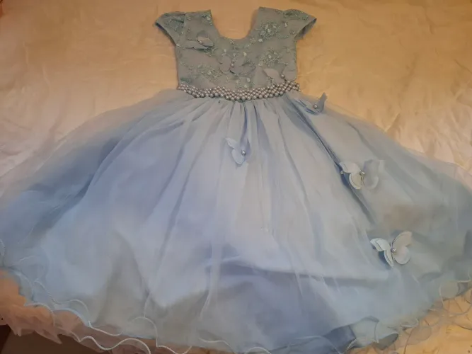 Vestido festa azul