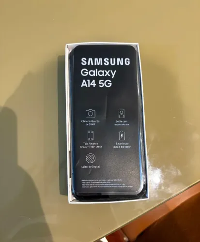 Celular sansung A14 5G pouco uso.