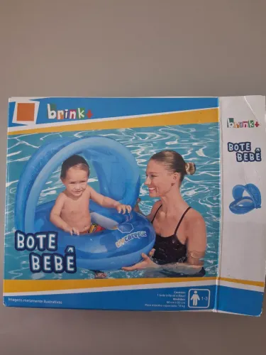 Boia com sombreiro para bebês