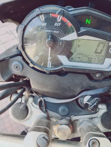 Moto de garagem