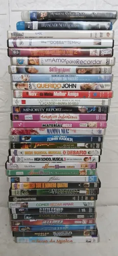 Lote 32 filmes originais pedido Mary