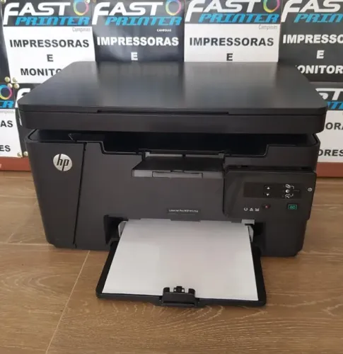 Impressora Multifuncional HP LaserJet Pro MFP M125a Laser Toner Econômica 