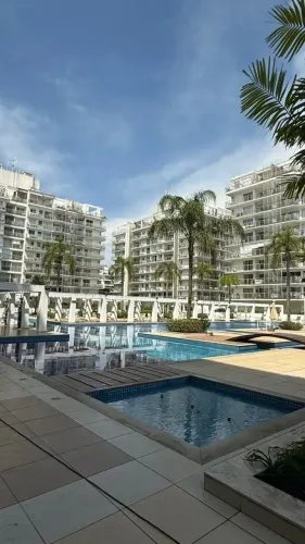 Apartamento mobiliado 2qts para aluguel e venda - Condomínio Wonderful