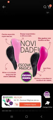 Escova de cabelo