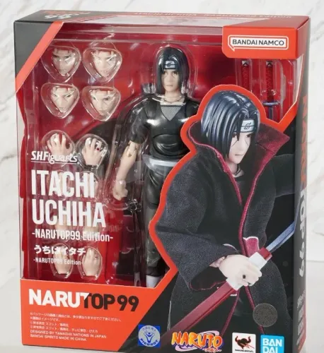 Figura de ação S.H.Figuarts Itachi Uchiha -NARUTOP99 Edition-