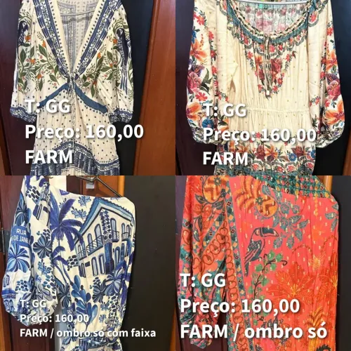 vestidos longos Farm