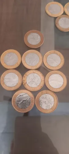 Moedas de 1,00 para colecionadores