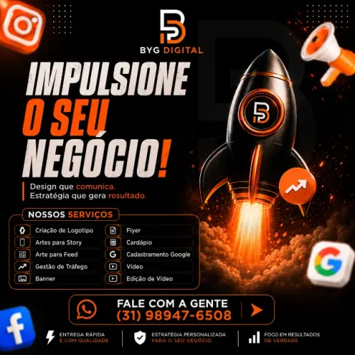 Criação de Artes Profissionais | Social Media | Tráfego Pago | Design Gráfico