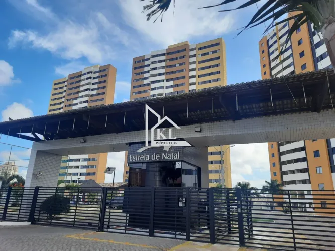 Apto à venda no Cond. Estrela de Natal, 85m², 3 quartos (suíte) 17° andar, sombra