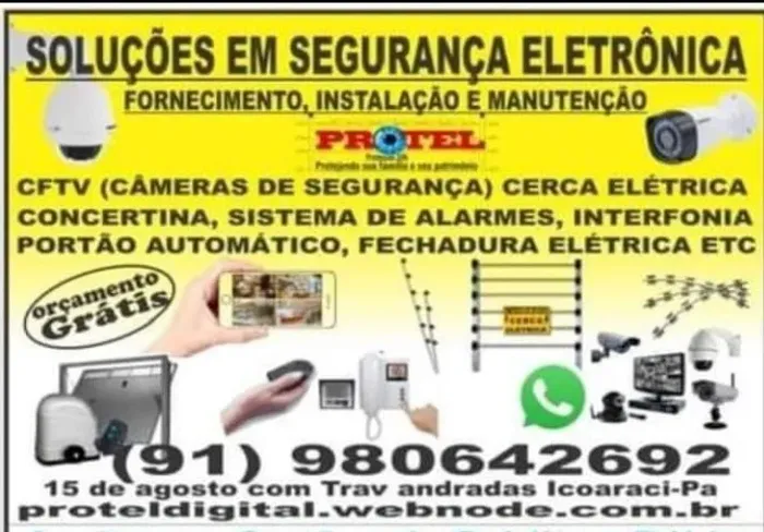 Câmeras de Segurança em geral