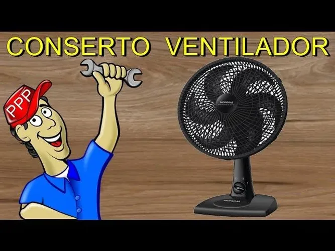 Manutenção de ventilador