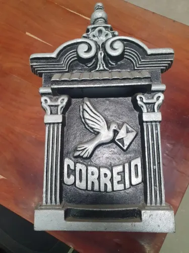 Caixa correio metal - embutida