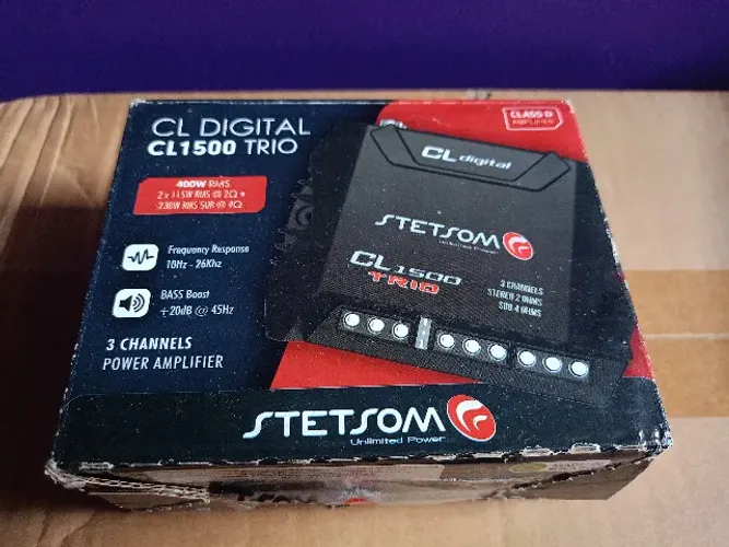 Módulo Amplificador Stetsom CL1500 Trio