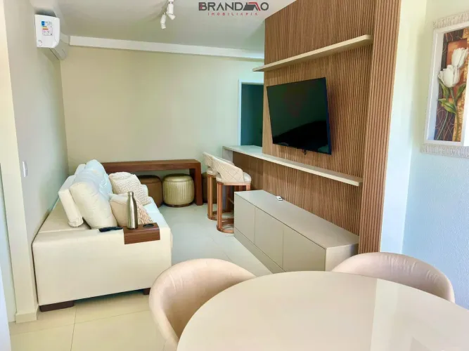 APARTAMENTO MOBILIADO PARA LOCAÇÃO NO ED. CIPRESTE - 65m² - 2 DORMITÓRIOS SENDO UMA SUÍTE 