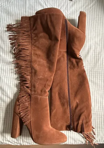Bota Camurça com franjas