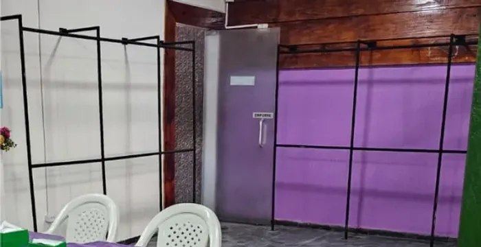Arara Loja Coluna Cabideiro P/ Roupas 3 Módulos