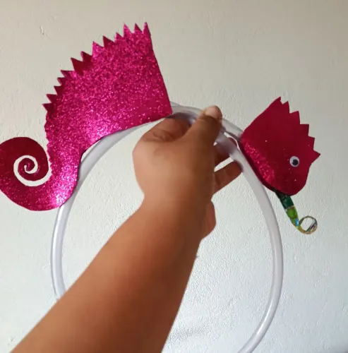 Cabelo maluco camaleão