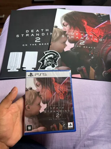 Death stranding 2 lacrado ps5 + brindes