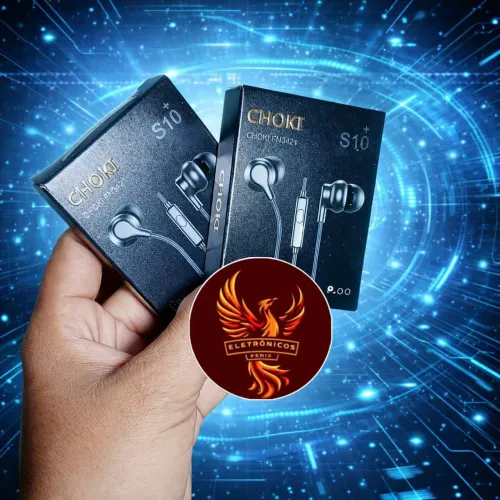 FONE DE OUVIDO CHOKI - ENTREGAMOS