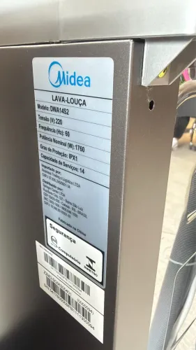 Lava louça MIDEA DWS 14s COR INOX
