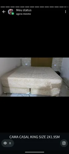 VENDE-SE CAMA CASAL KING SIZE