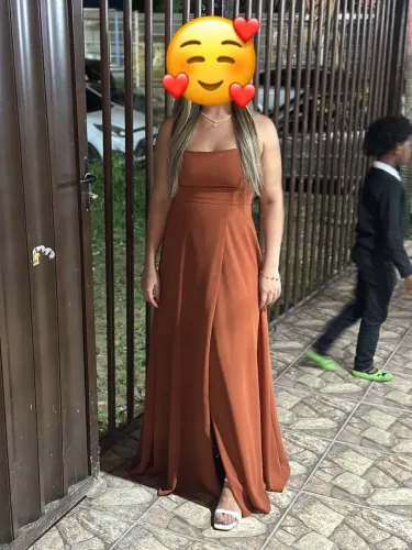 Vestido Terracota para casamento