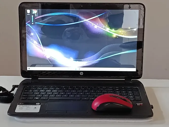 Notebook HP15 Touch Screen Ultra Slim 16" Pol.SSD 8GB AMD Ryzen Windows 10 