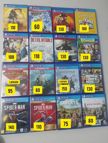 jogos PlayStation 4