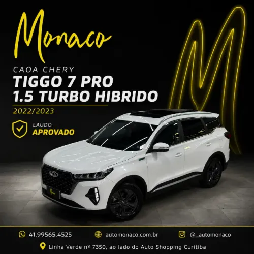 Chery Tiggo 7 Pro 1.5 Turbo Híbrido 2023