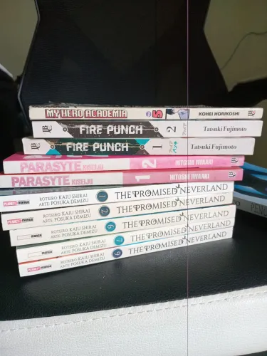 Livros e mangas