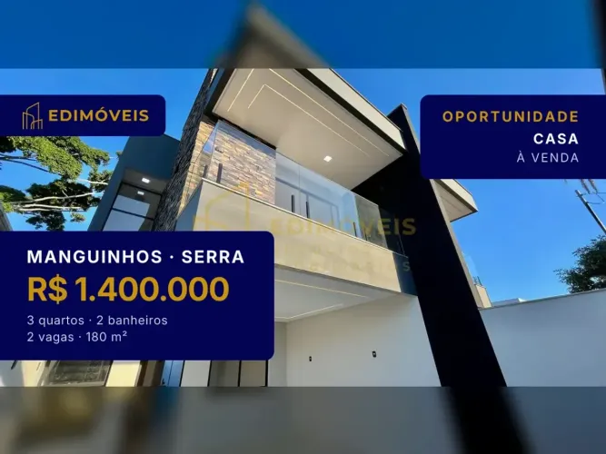 Exclusiva Casa em Manguinhos: 3 quartos com piscina e espaço para lazer
