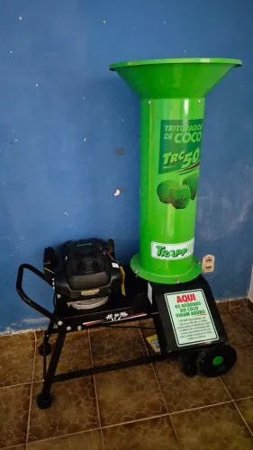 Triturador de coco a gasolina 6.5hp