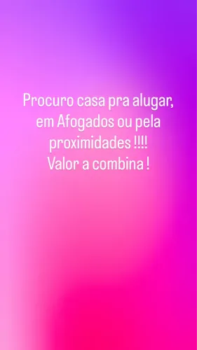 Procurando casa pra alugar !