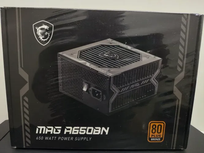 Fonte MSI MAG 650W 80PLUS Bronze - Nova Lacrada