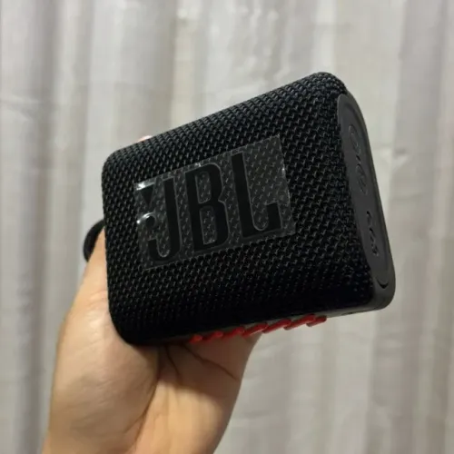 CAIXA DE SOM JBL GO3, PRETA - FAÇO ENTREGA