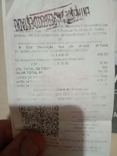 Tanquinho 10kg