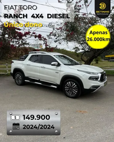 Fiat Toro Ranch 2.0 16V 4X4 Diesel Aut. 2024